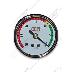 McNeilus Hydraulic Oil Filter Vacuum Gauge