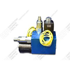 McNeilus Hydraulic Chute Valve Block - Single Acting