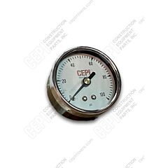 McNeilus Air Gauge-2" 0-100# 1/4" CBM