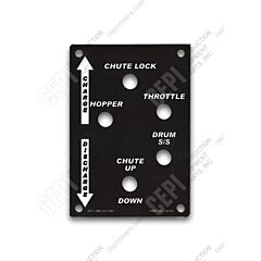 McNeilus Plate - Control - 5 Hole