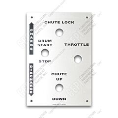 McNeilus Plate - Control - 4 Hole