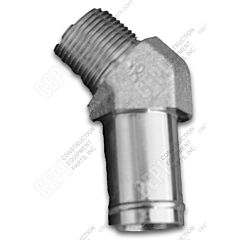 Oshkosh Water Tank Fitting 45 Degree
