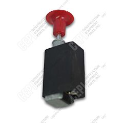 Terex Cab Drum Switch-On/Off Red
