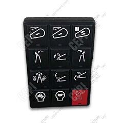 McNeilus Rear Pendant Keypad