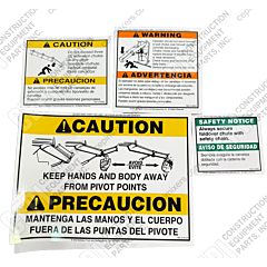 McNeilus Foldback Decal Kit