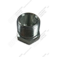 Fitting Square Head Plug-1" Plug - 1 In Male Pipe Ridgid, (Nptf) 111-1/2 Thread, Steel