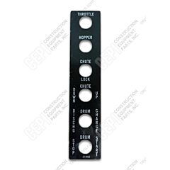 Mixer Plate - Electric Control
