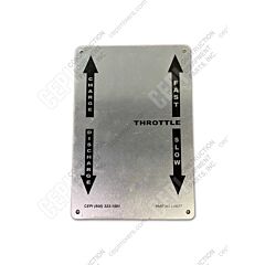 McNeilus Plate - Control