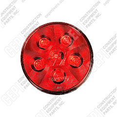 Light 4" Round Red