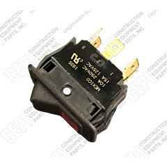 CTM Mixer Electric On/Off, Light Red