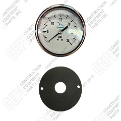 Tanker Gauge 0-30 Back Mount Liquid Filled