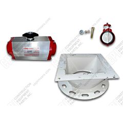 Plant Cement Gate Conv Kit-10"