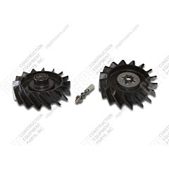 Rotor And Spindle - 2"" - 4 Pole